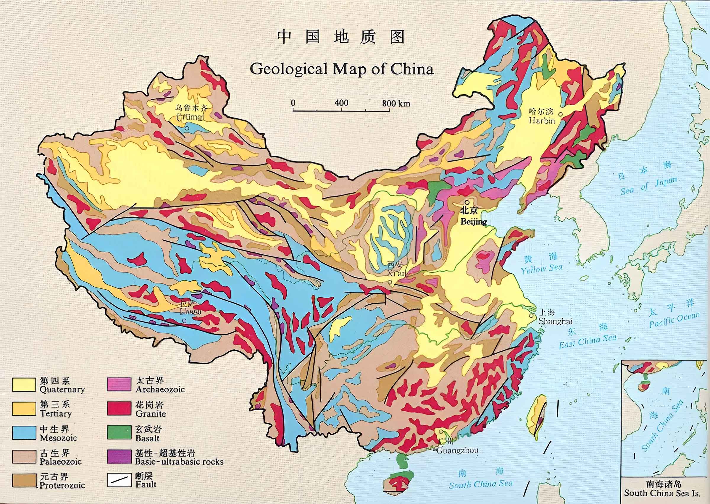 China Geological Map