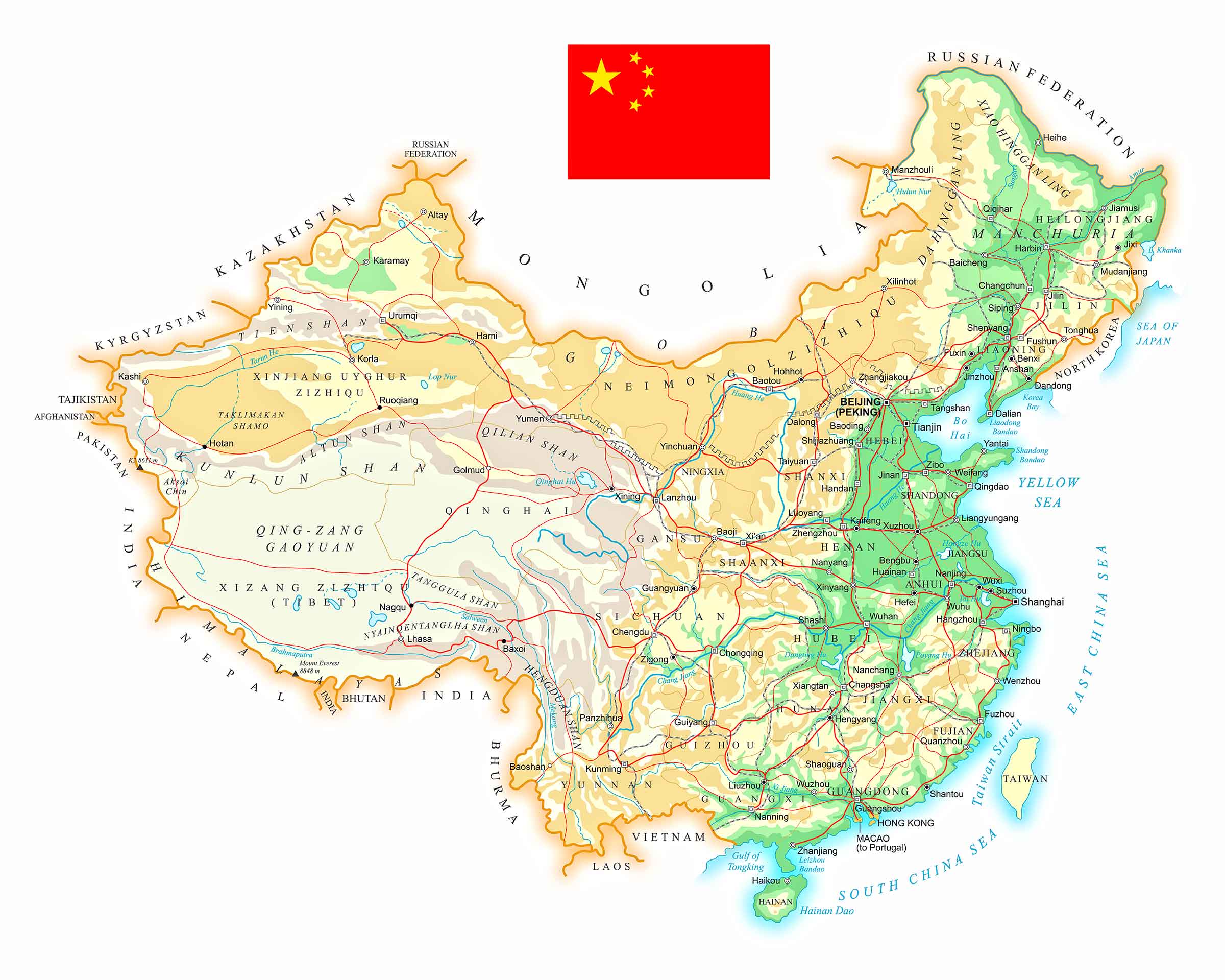 China Transit Map