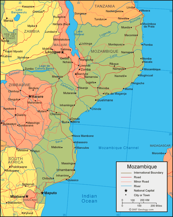 Maputo Map