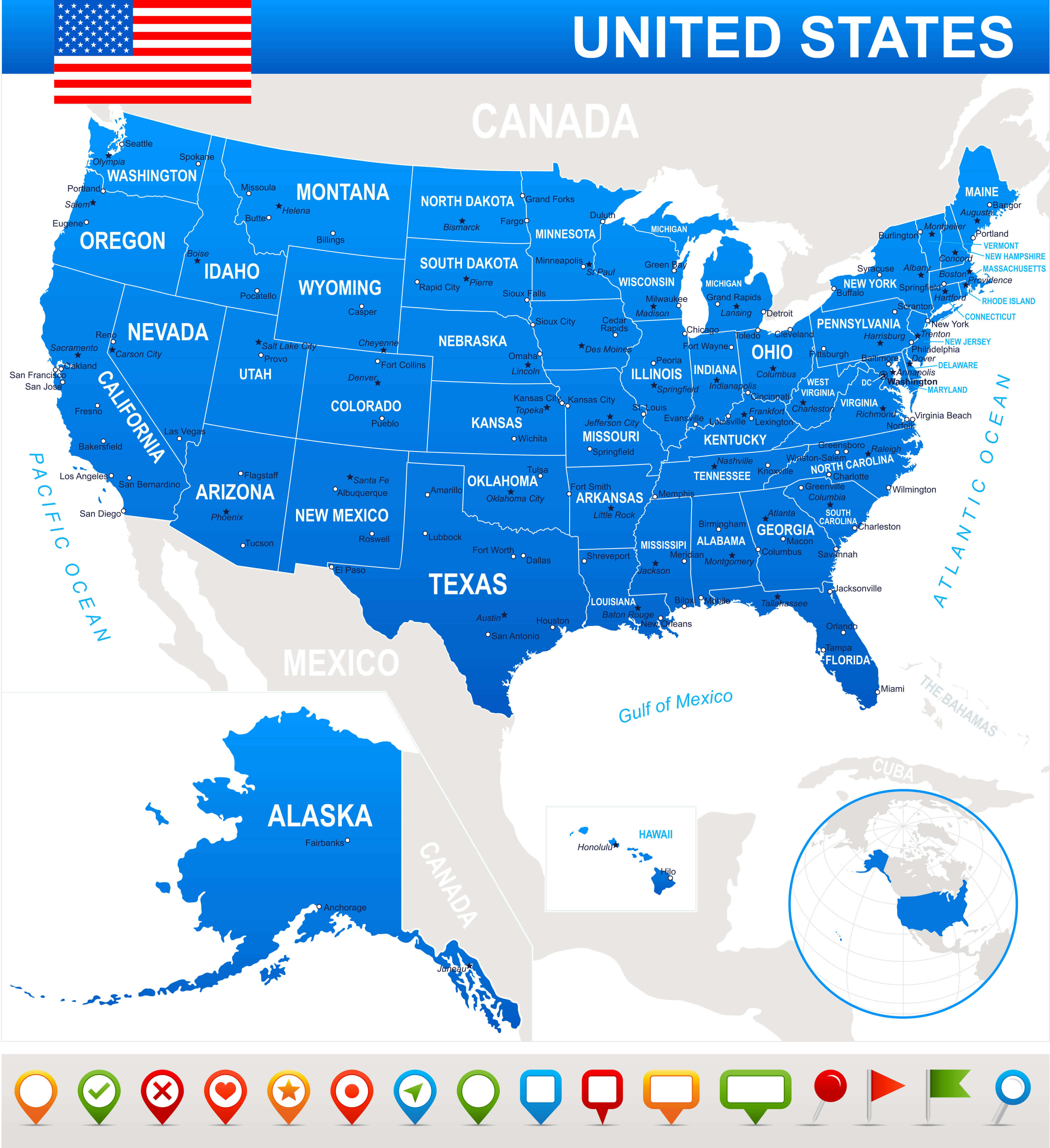 United States Map States