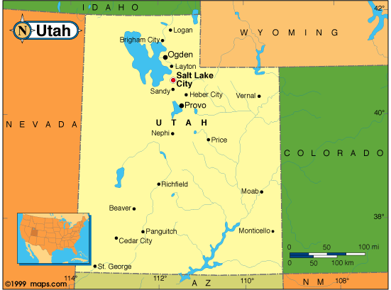 Major Cities In Utah