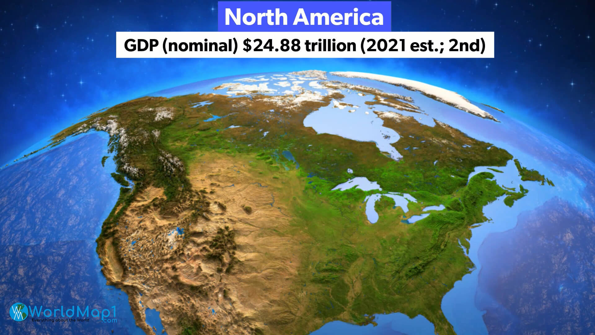 North America Countries Regions Map Geography Facts B - vrogue.co