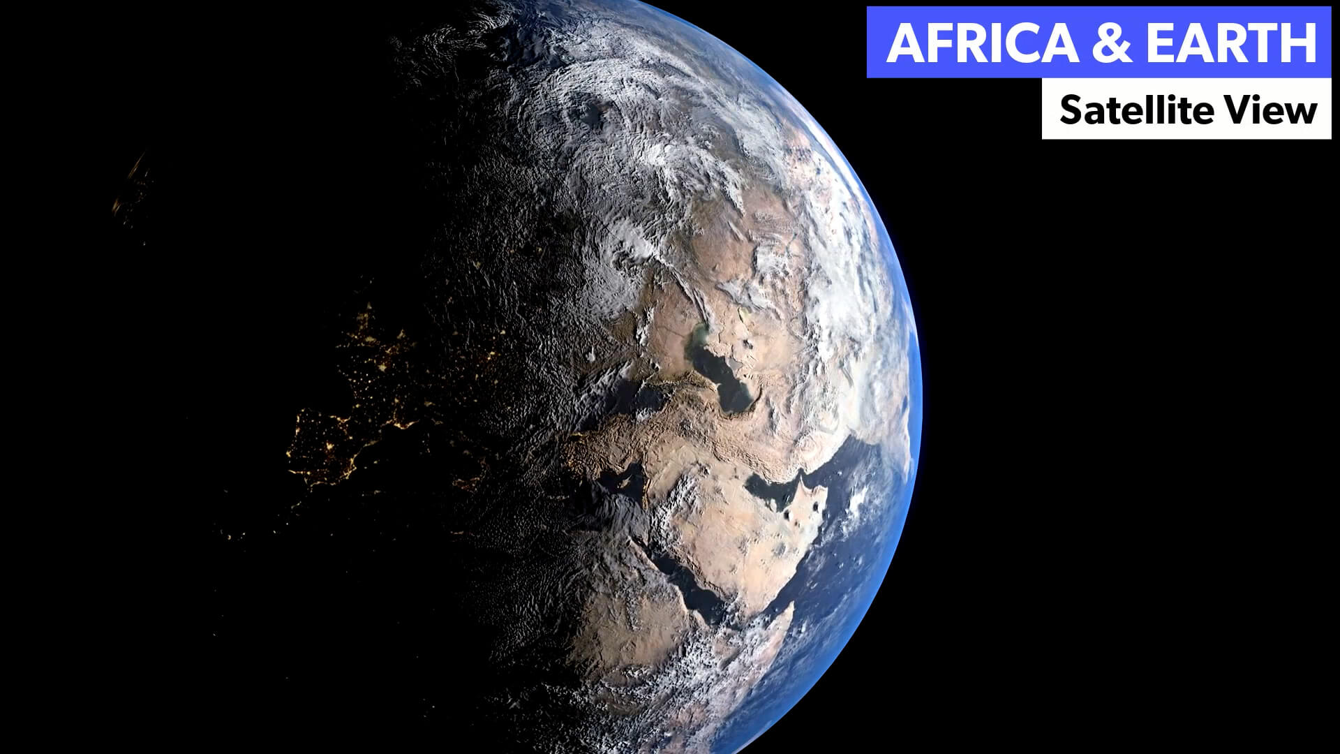 Africa from Space and African Countries Satellite View 5