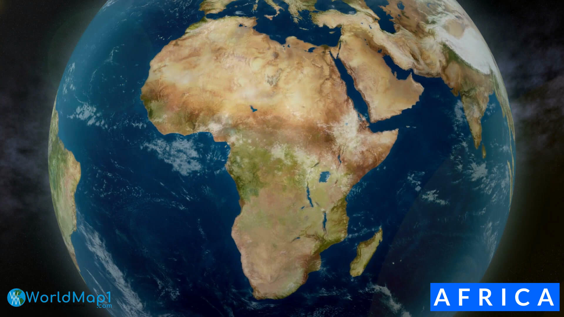 Africa Countries Maps, Satellite Images from Space 3