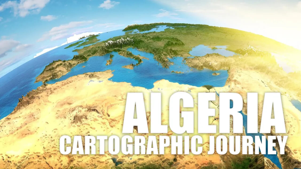 Exploring Algeria via Maps