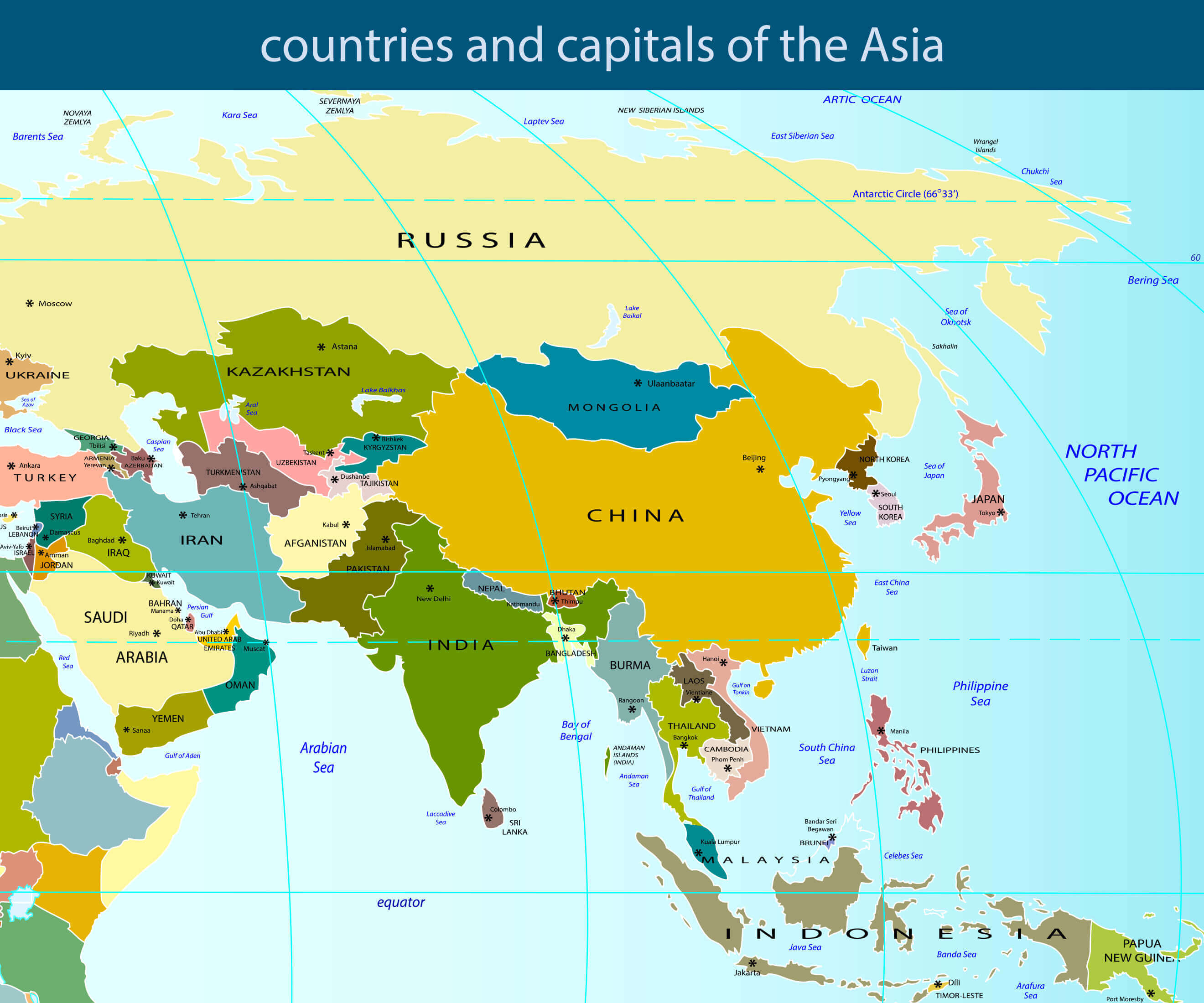 Maori Osvobozeno Zm st Asia States Map Dokument Sva ina Ud lat Experiment