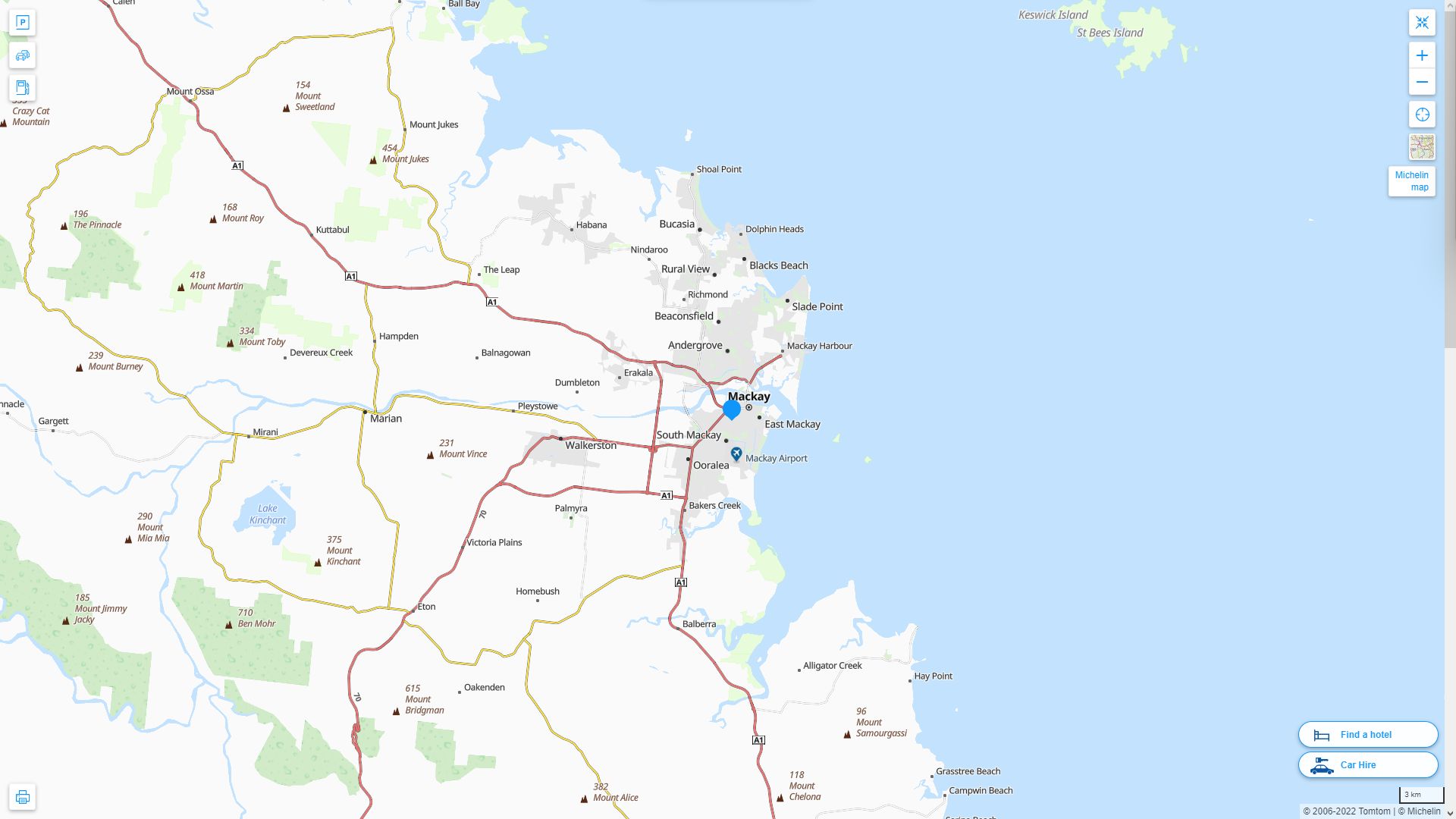 Mackay Island Open Roads 2024 Map - Allie Bellina