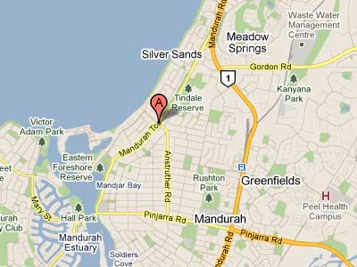 City Of Mandurah Mapping Mandurah Map