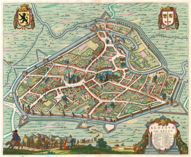 Aalst Map - Belgium