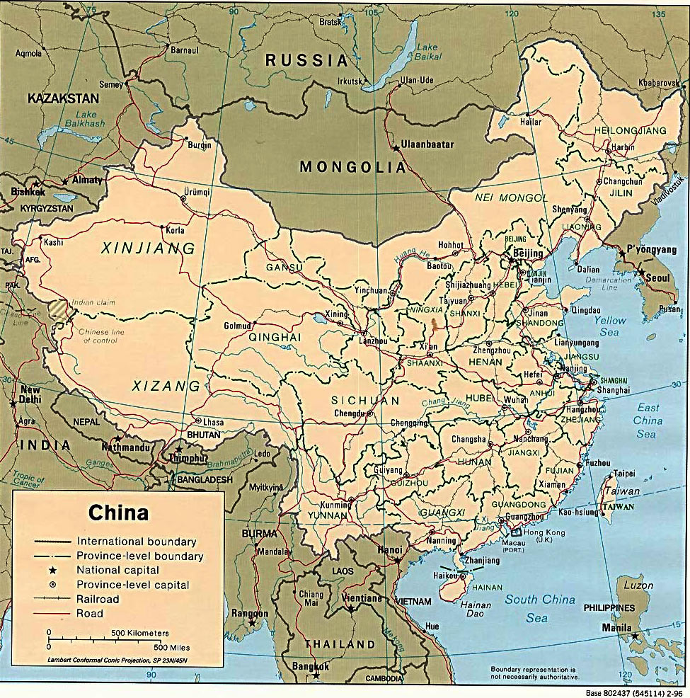 Beijing Map - China