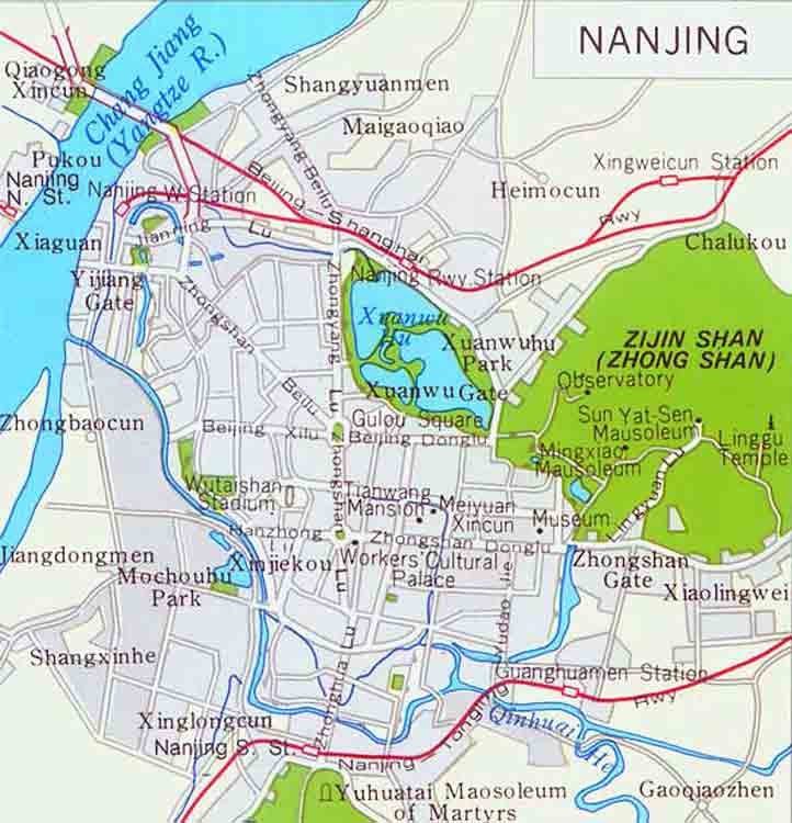 Nanjing Map