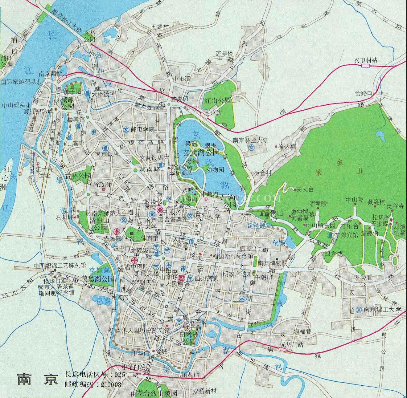 Nanjing Map - China