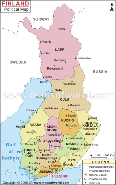 Tampere Map - Finland