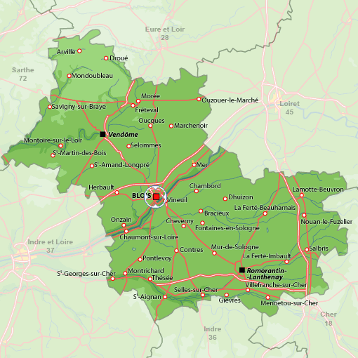 Blois Map