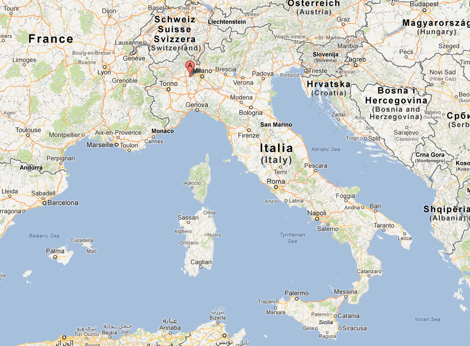 Novara Map
