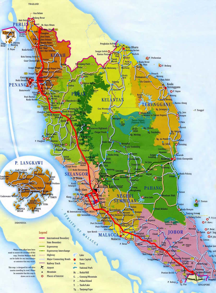 Petaling Jaya Map Malaysia