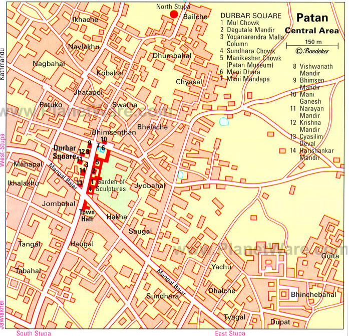 Lalitpur Map