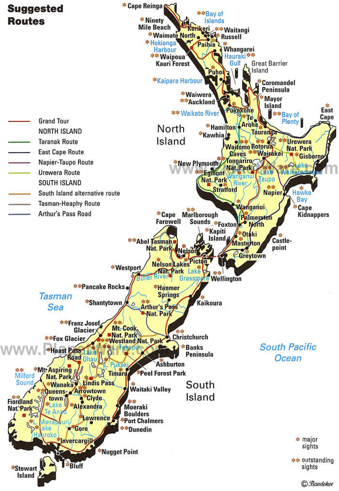 Where Is New Zealand On The Map Explore New Zealand