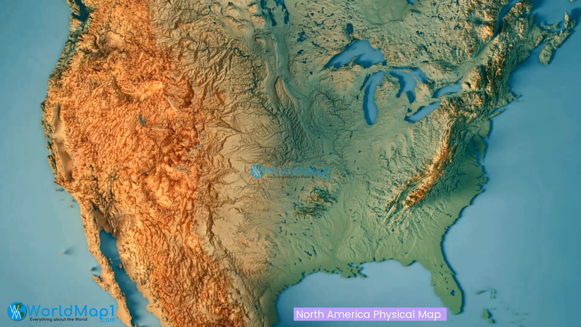 North America Maps and Countries Map 4