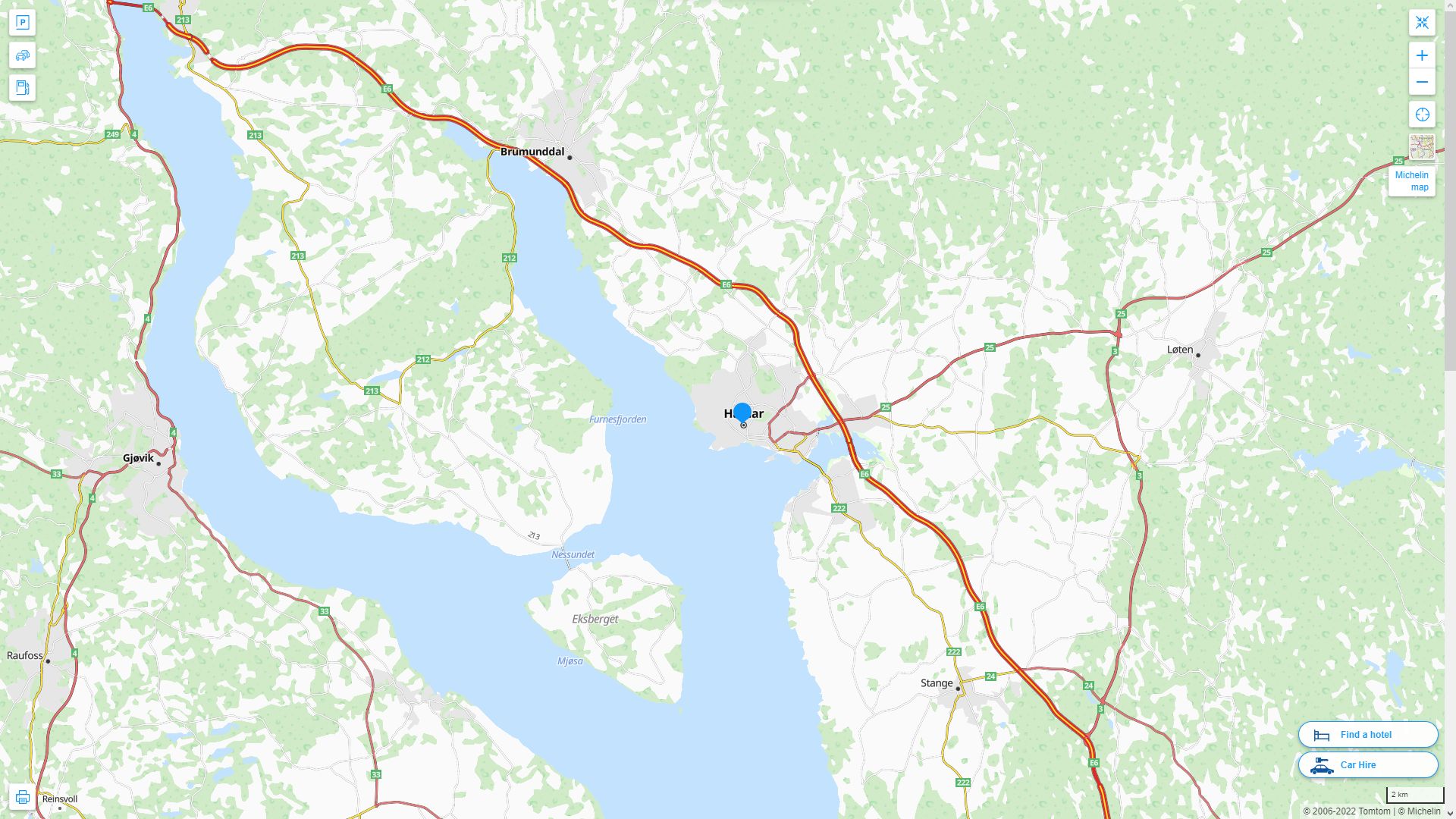 Hamar Map