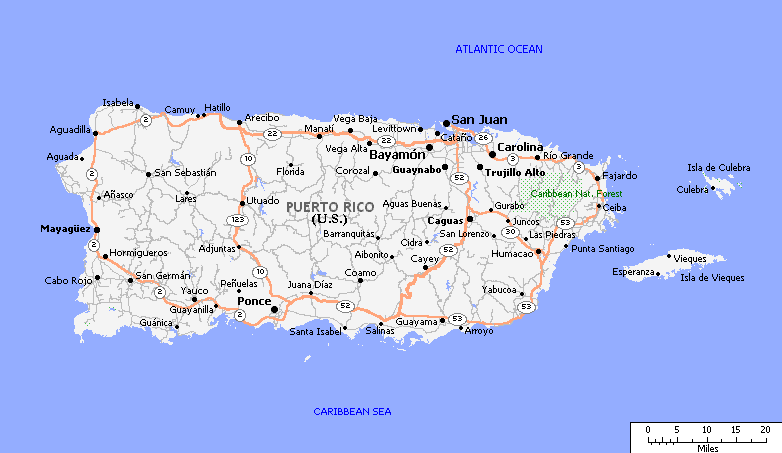 san juan puerto rico map pdf