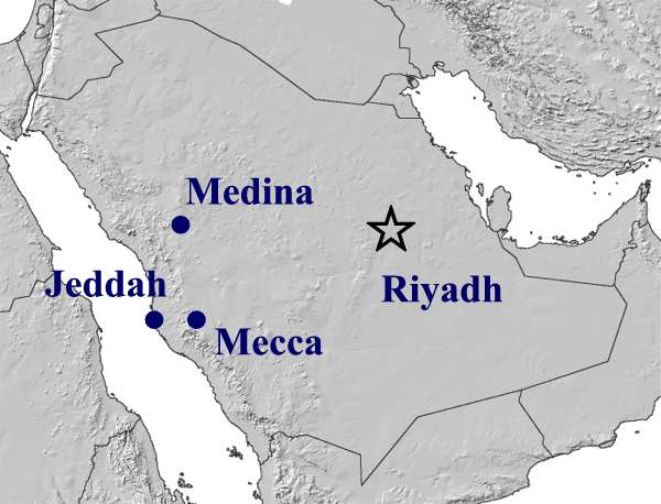 Mecca Medina Map 