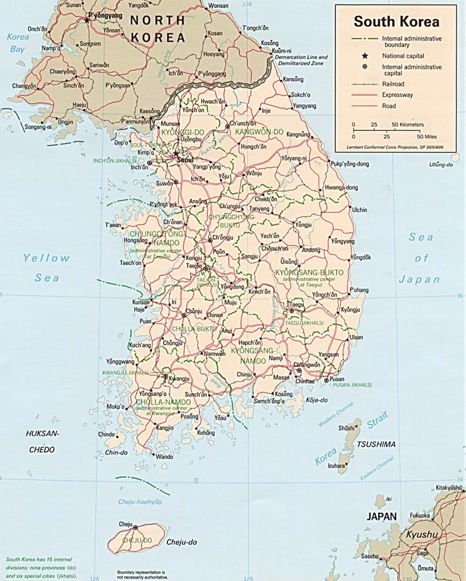 Pohang Map - South Korea