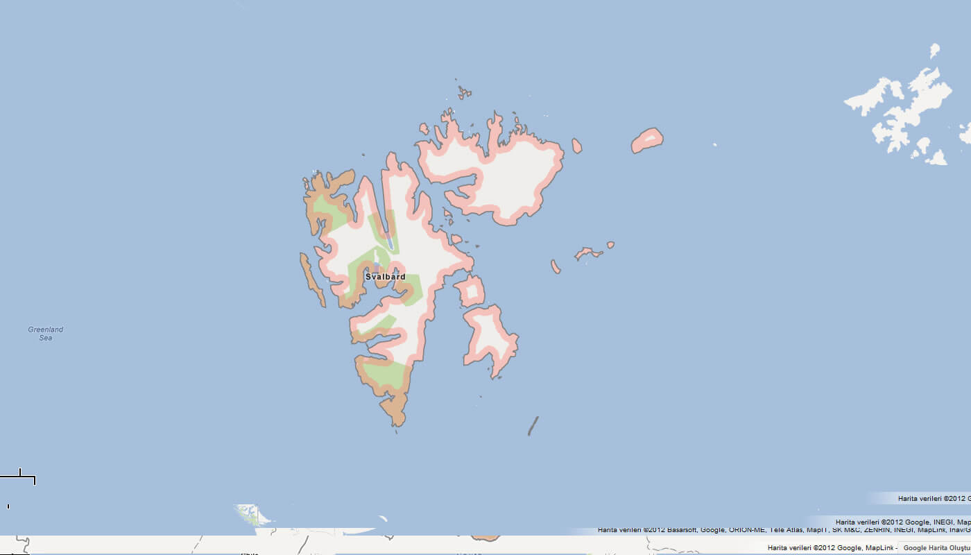 Svalbard Map