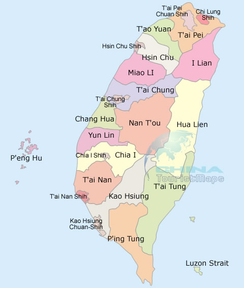 Hsinchu Map