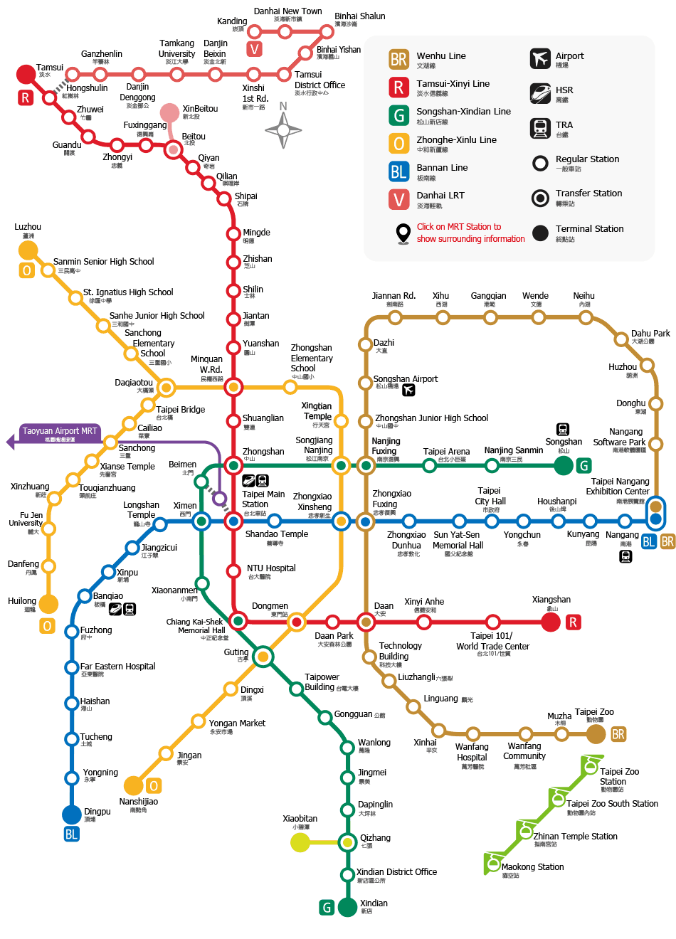 Taipei Map - Taiwan