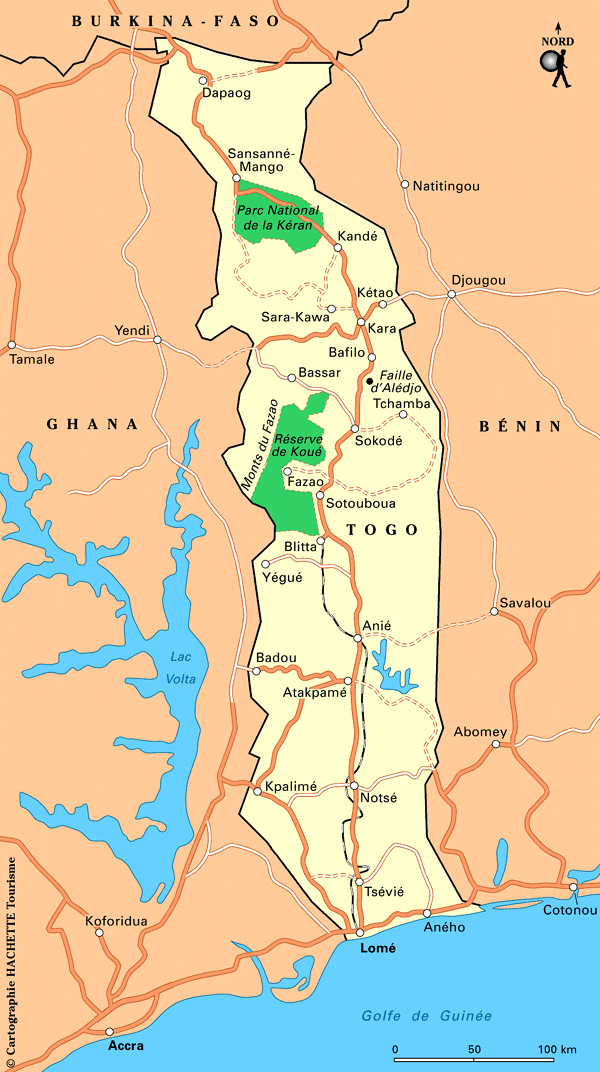 Togo Map