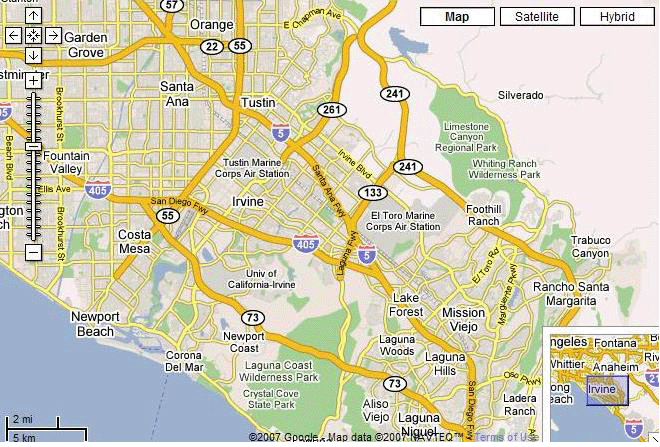 Google Maps Irvine Ca Black Sea Map