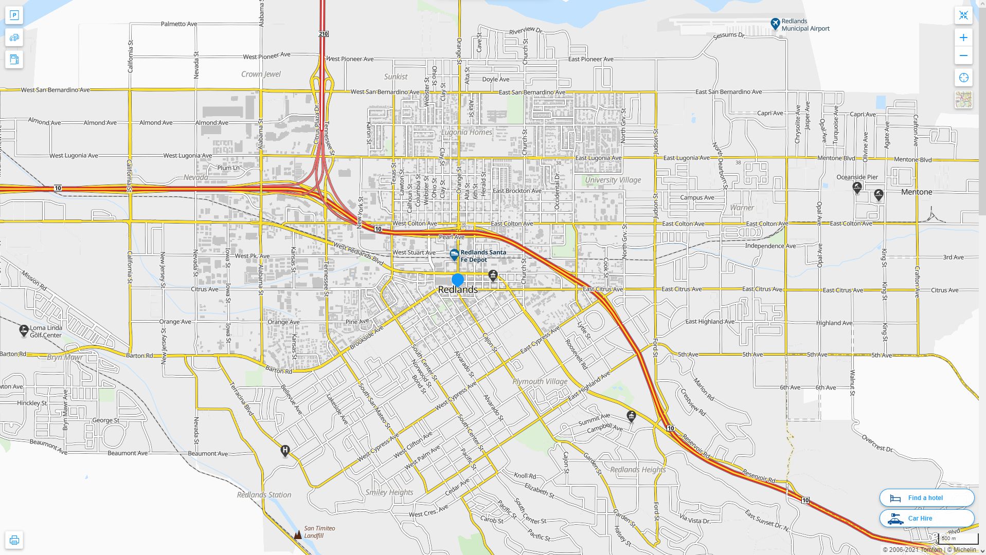 Fall 2024 Redlands Street Map - Fayre Ruthie