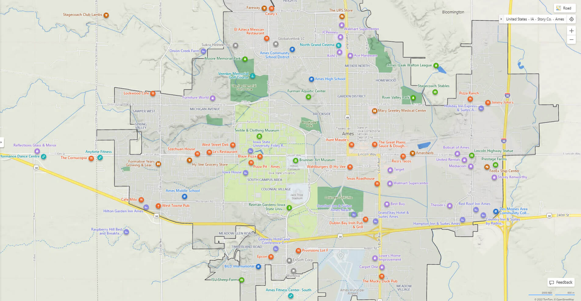 Shawnee, Kansas Map