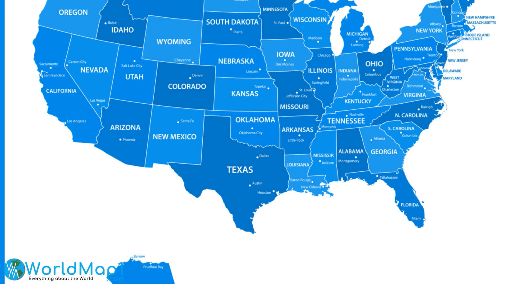 Where is Located New York in the US and Cities Map of New Yo