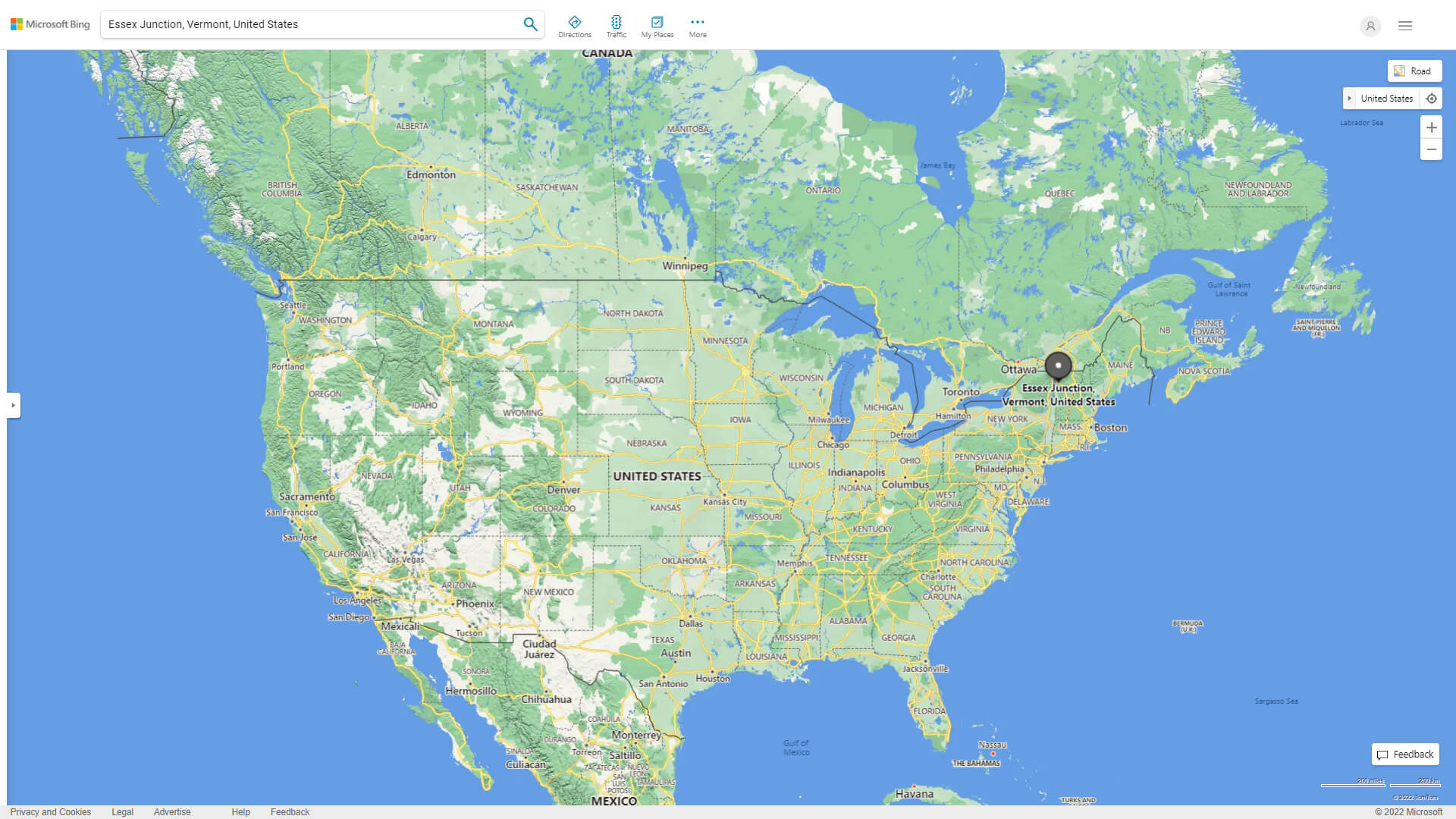 Essex Junction, Vermont Map