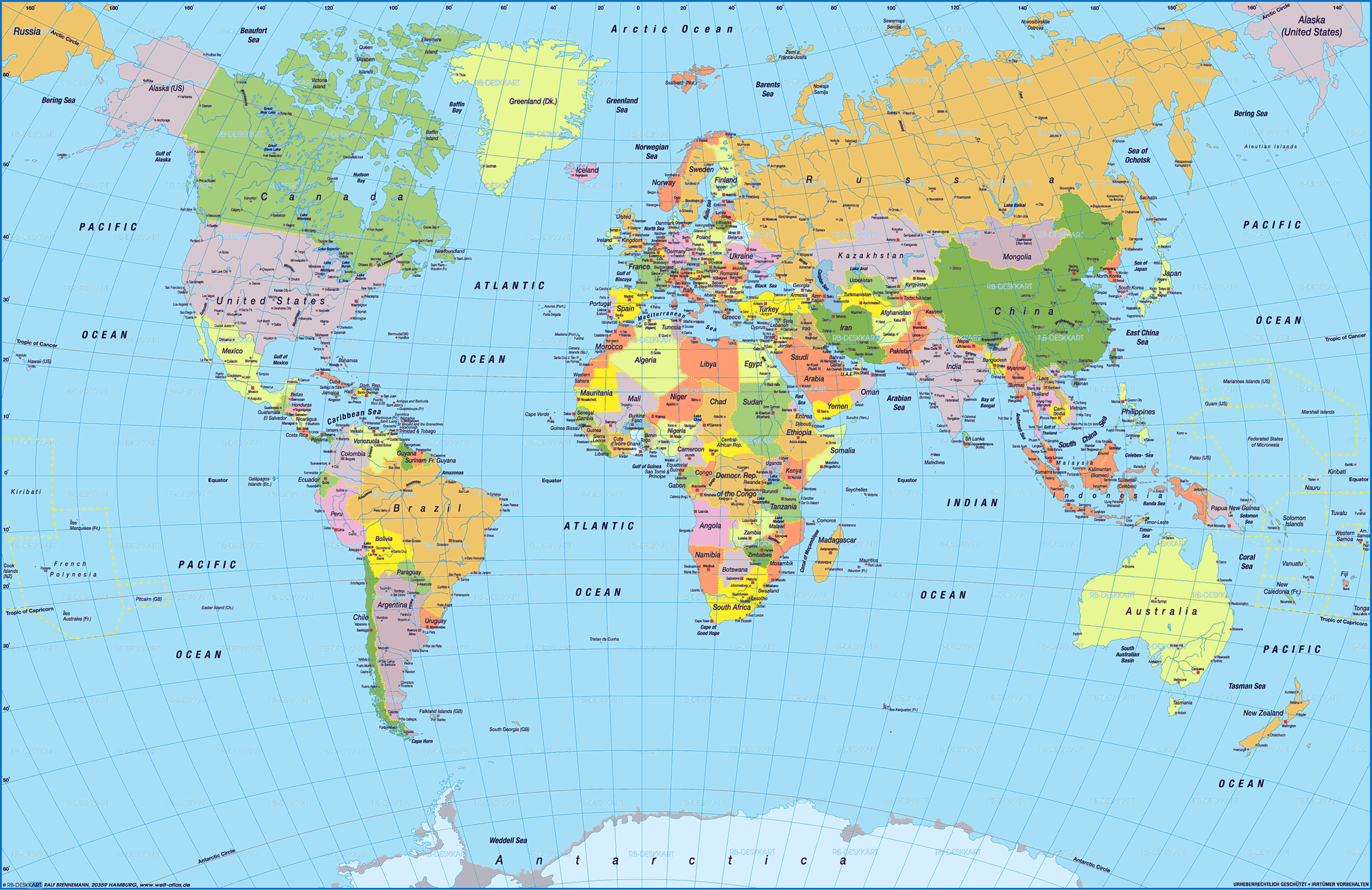 world nation map